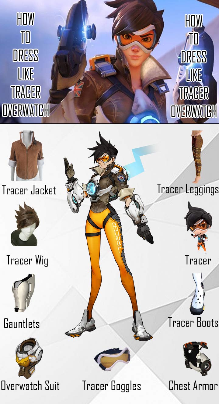 Tracer Overwatch Costume Guide