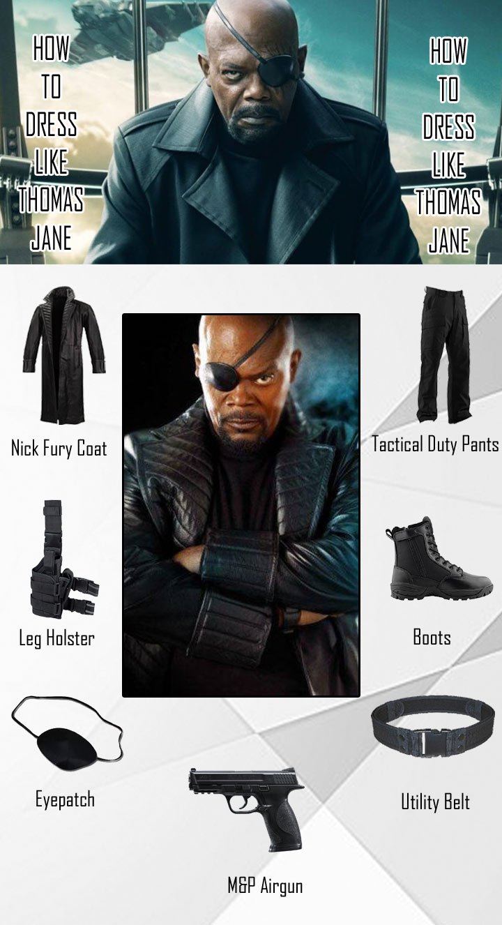 The Avengers Nick Fury Costume Guide