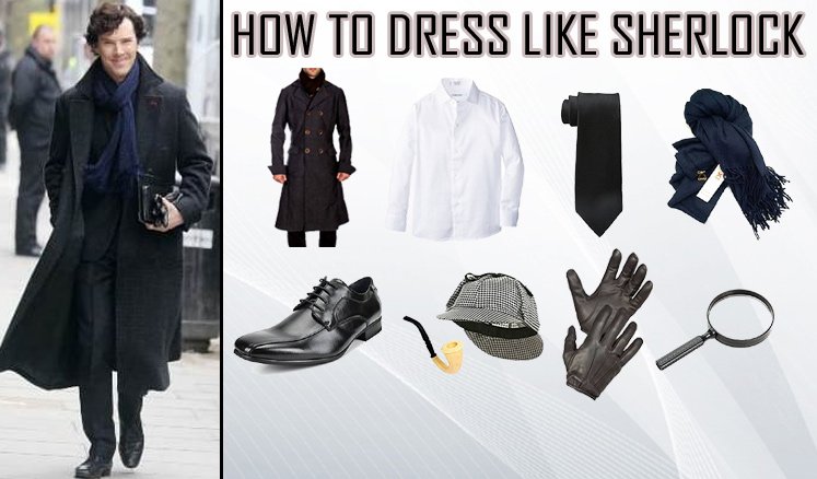 Benedict Cumberbatch Sherlock Costume Guide