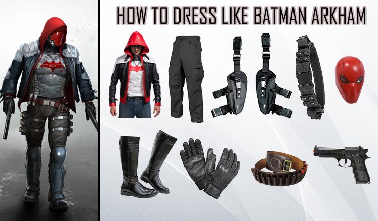 Batman Arkham Knight Red Hood Costume