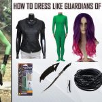 Guardians of The Galaxy 2 Gamora Costume