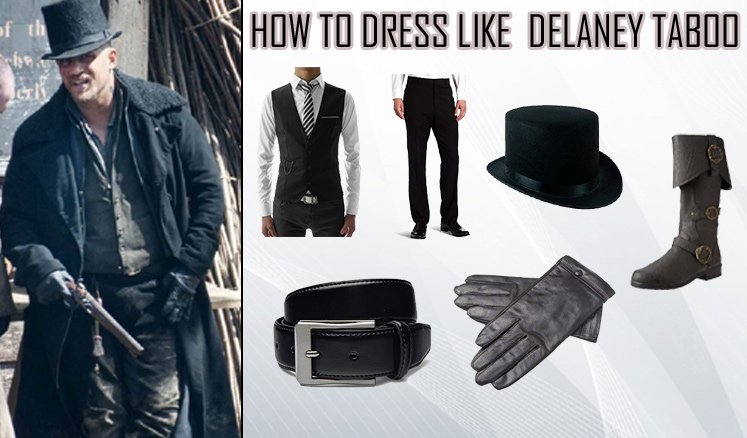 James Keziah Taboo Costume Guide