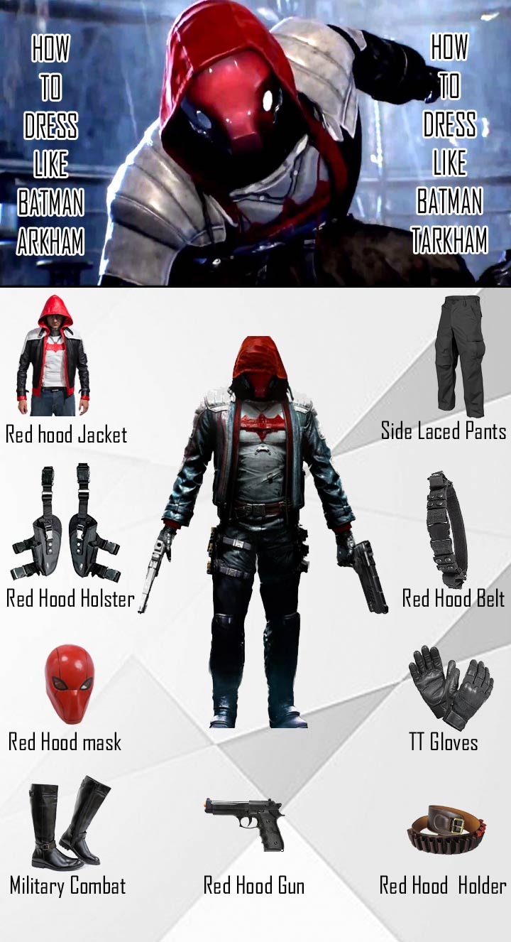 Batman Arkham Knight Red Hood Costume Guide