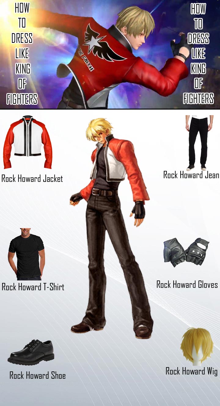 King of Fighters Rock Howard Costume