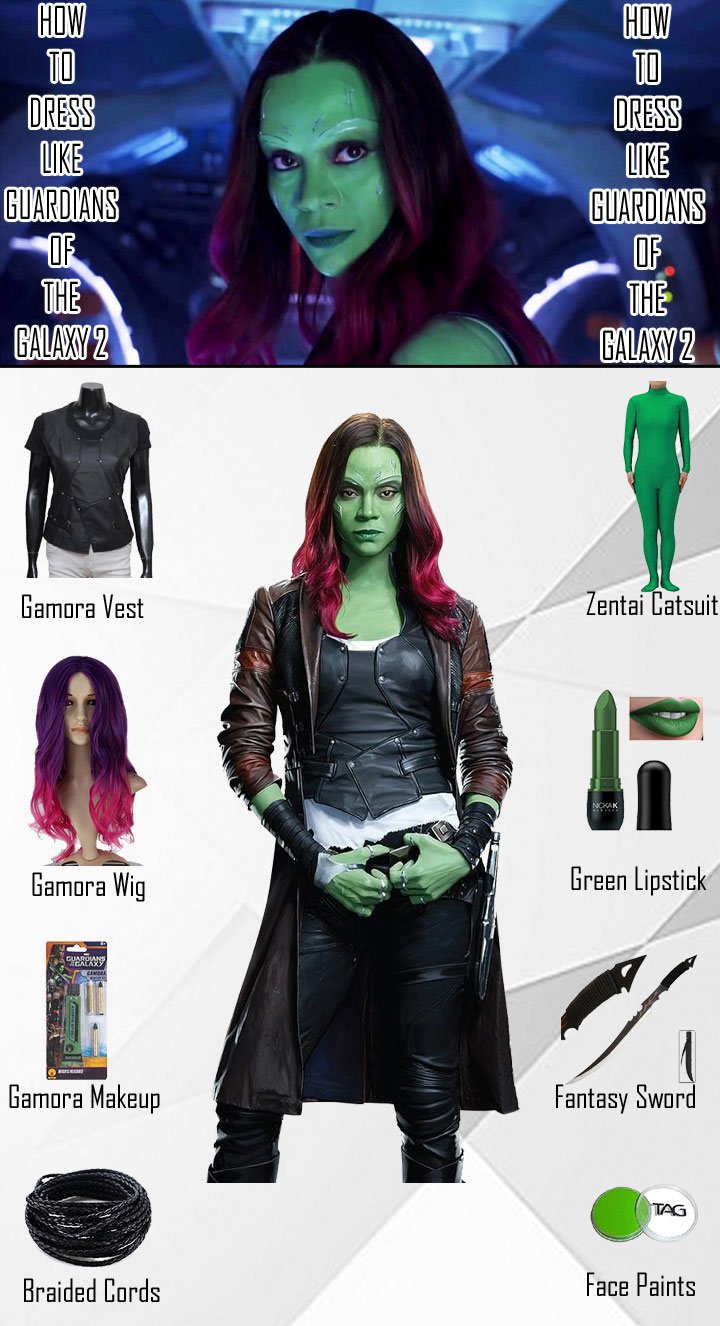 Guardians of The Galaxy 2 Gamora Costume Guide