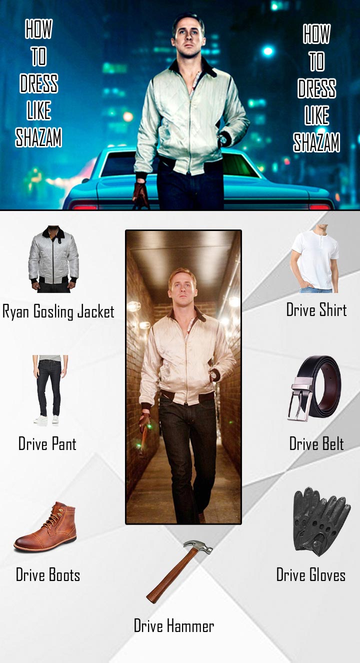 Ryan Gosling Drive Costume Guide