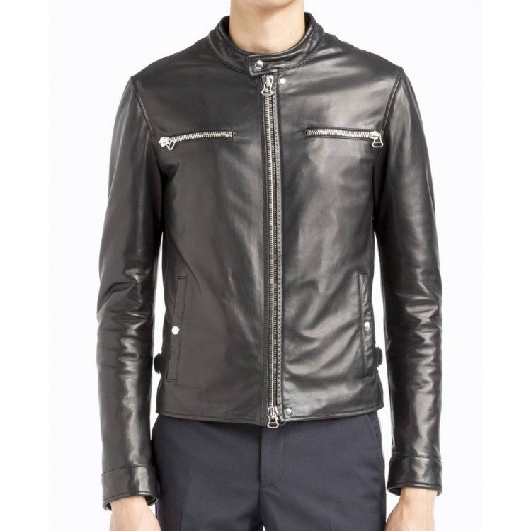 black-leather-jacket