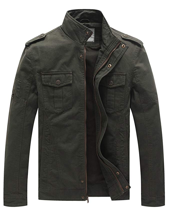black-military-field-jacket