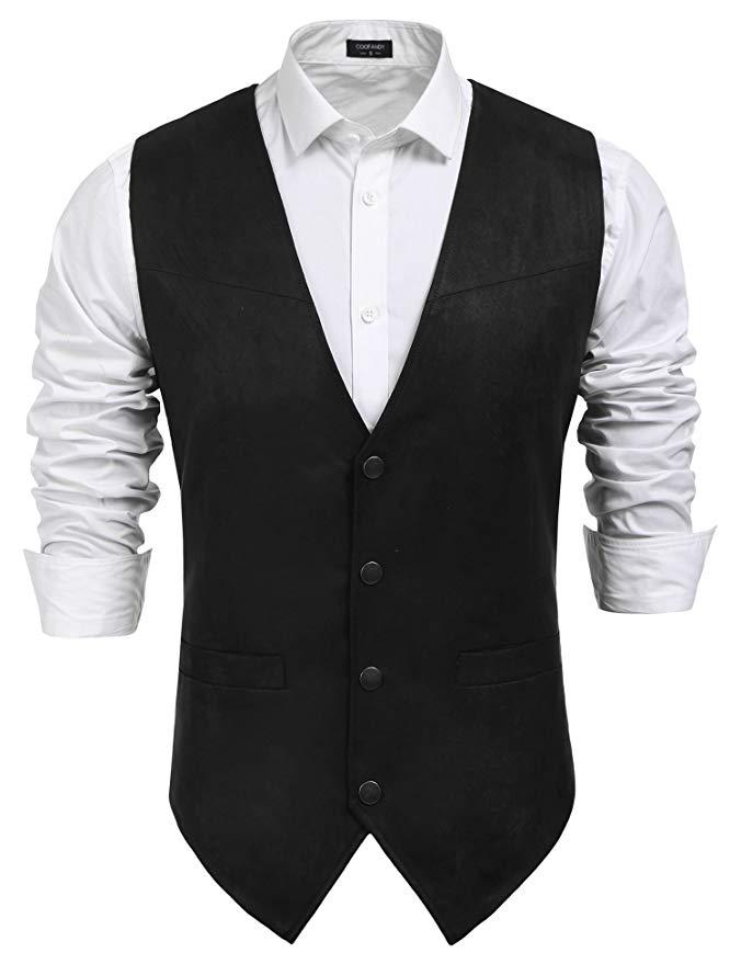 black-western-vest