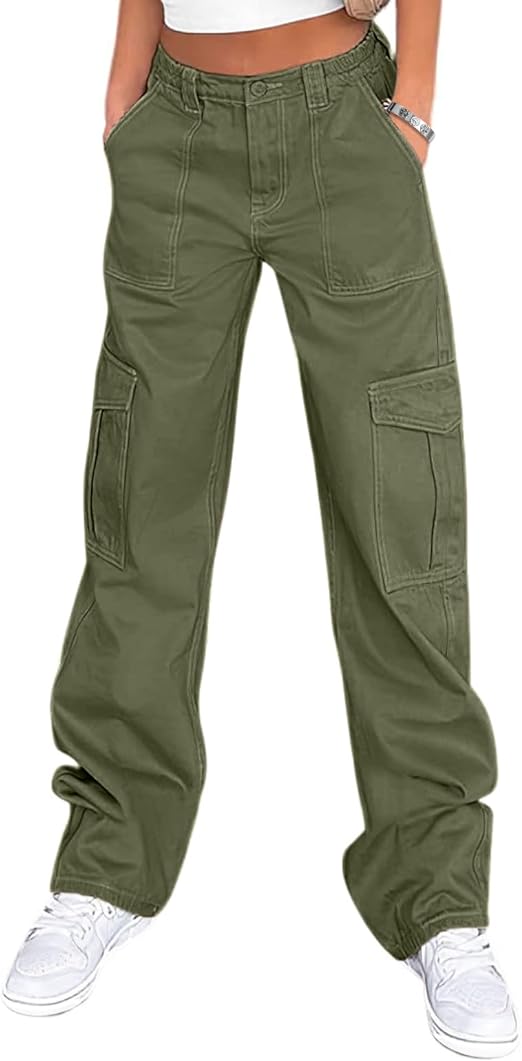 green-cargo-pants