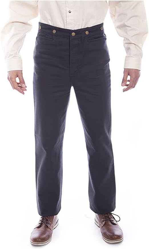 black-canvas-pants