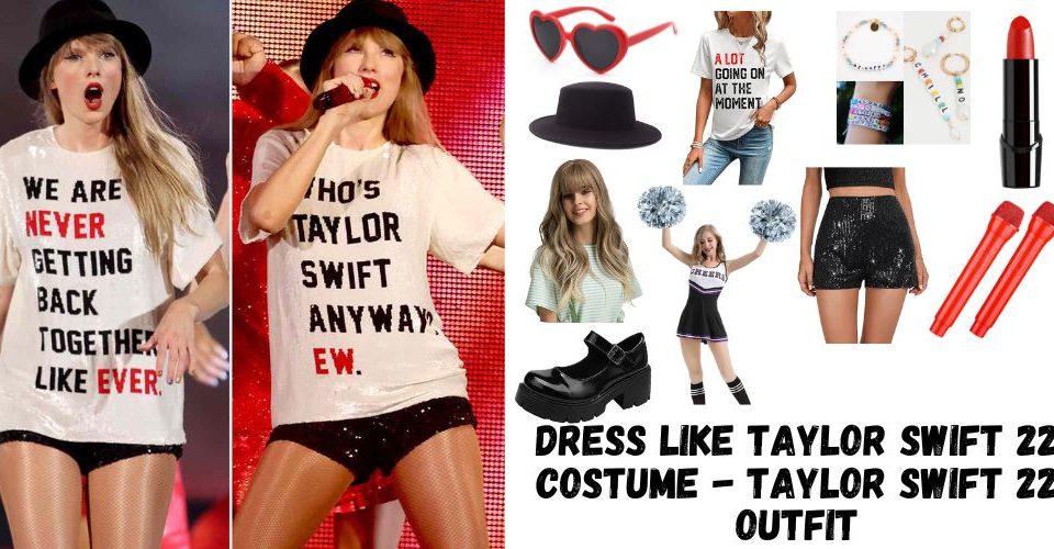 taylor swift 22 costume