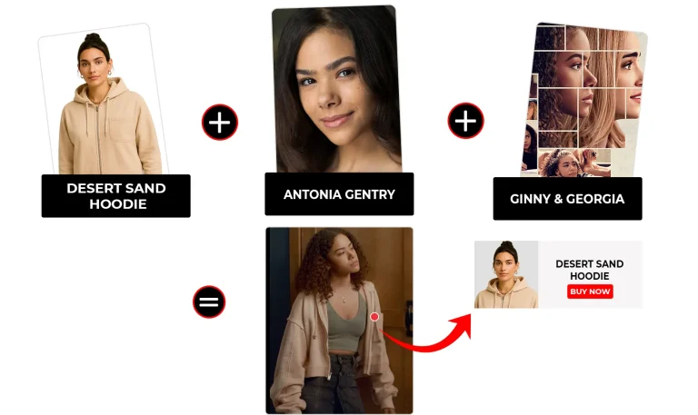 Ginny And Georgia Season 3 Episode 6 Ginny Miller Cream Hoodie