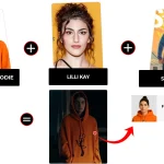 orange-floral-hoodie