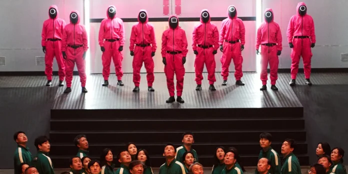 squid game guard costume