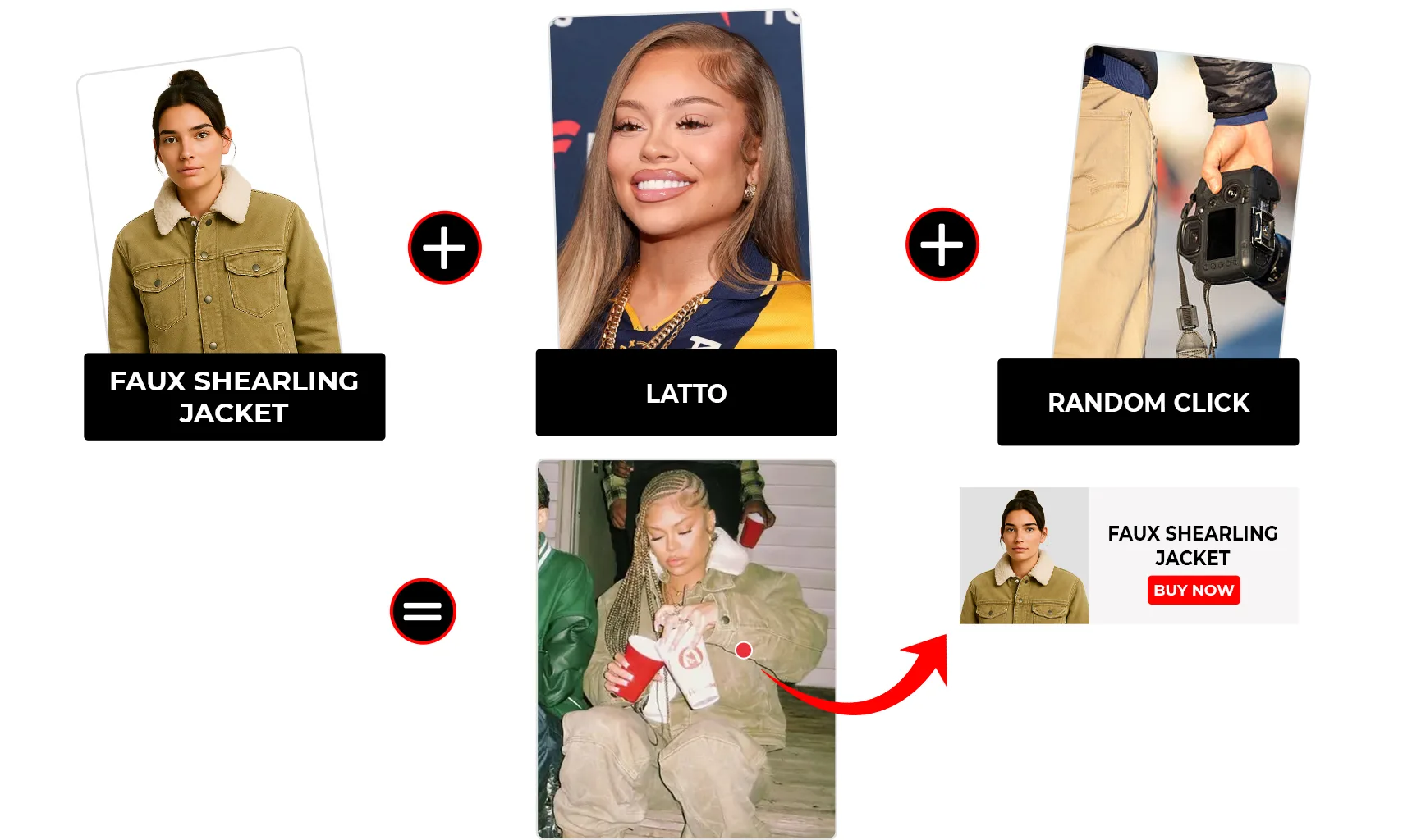 american-rapper-latto-khaki-denim-jacket