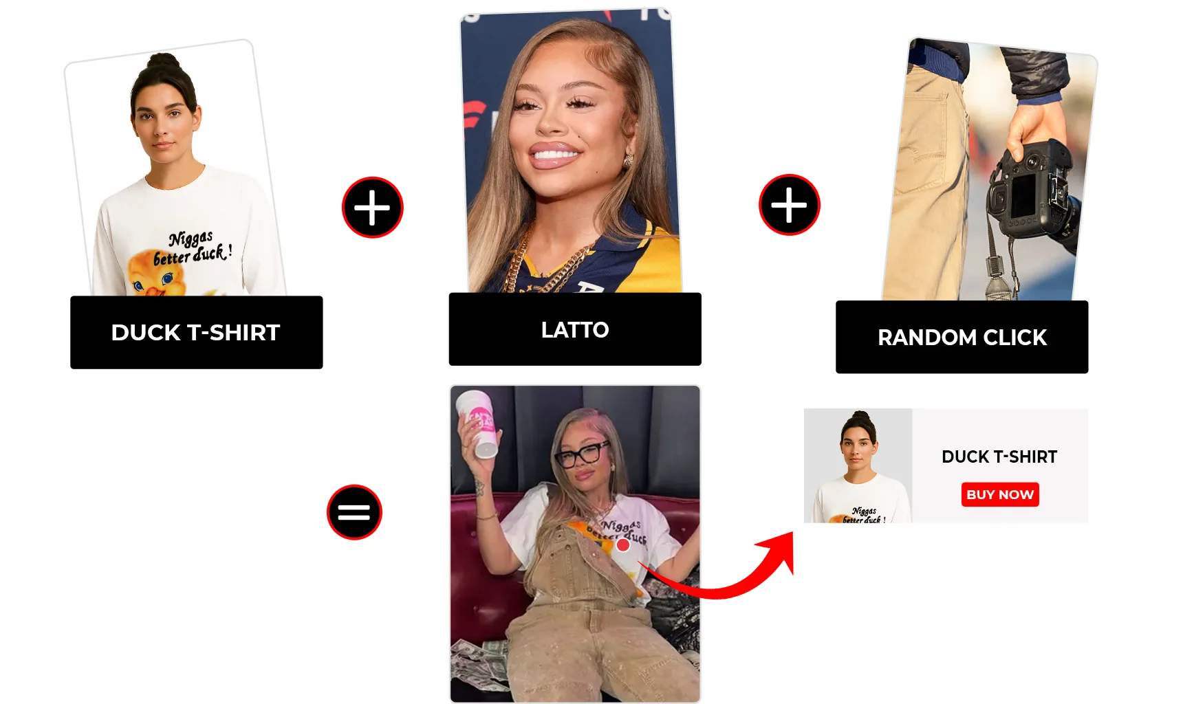 american-rapper-latto-niggas-better-duck-t-shirt
