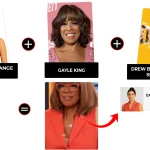 drew-barrymore-show-gayle-king-orange-linen-vest