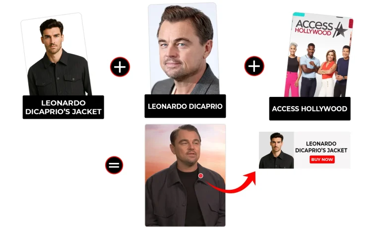 Access Hollywood September 2025 Leonardo DiCaprio Spread Collar Jacket