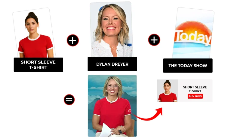 The Today Show September 2025 Dylan Dreyer Red Vintage Tee