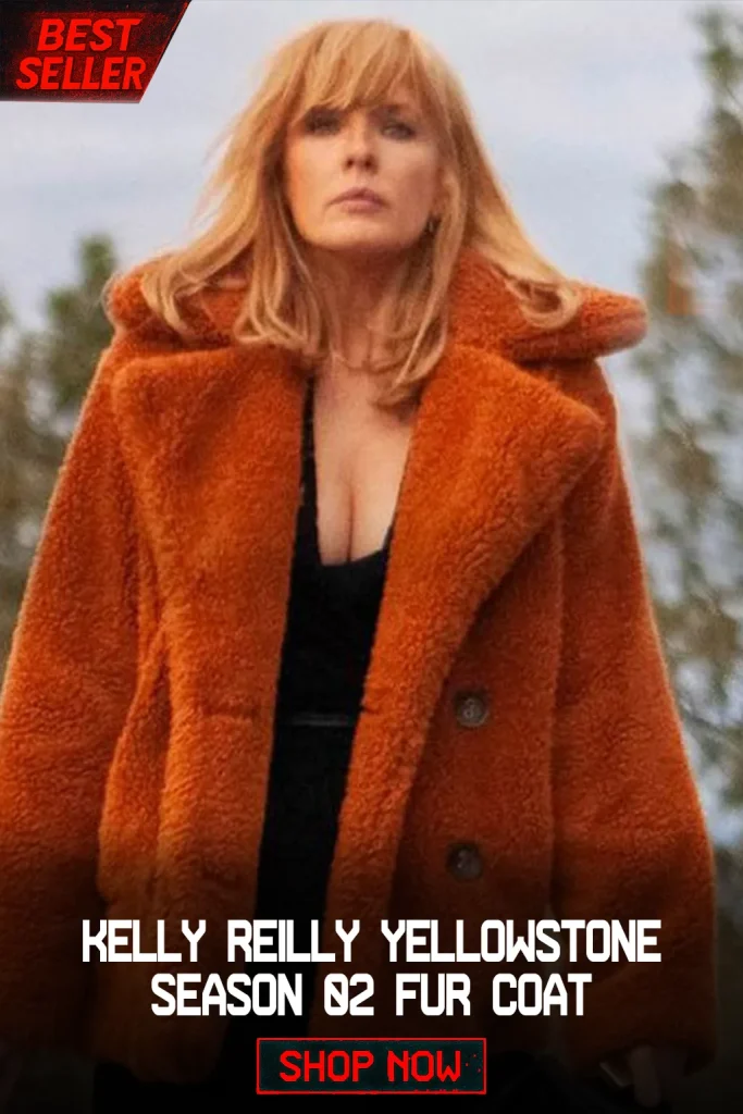 Kelly Reilly Yellowstone Season 02 Fur Coat