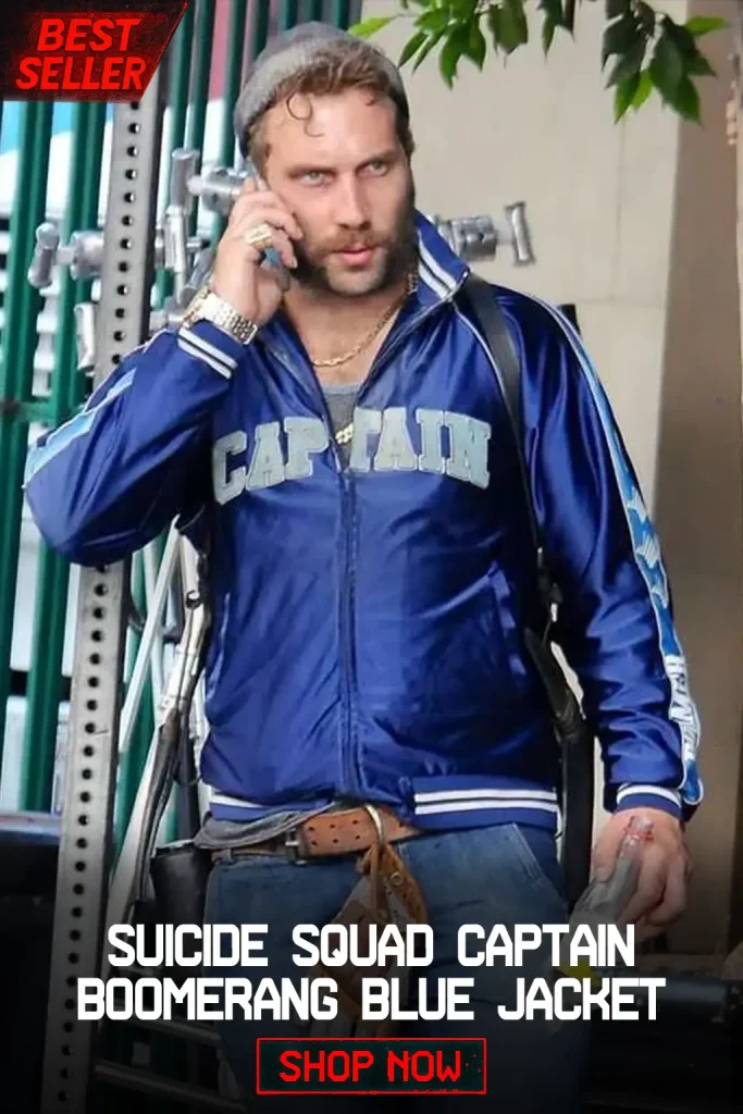Suicide Squad Captain Boomerang Blue Jacket