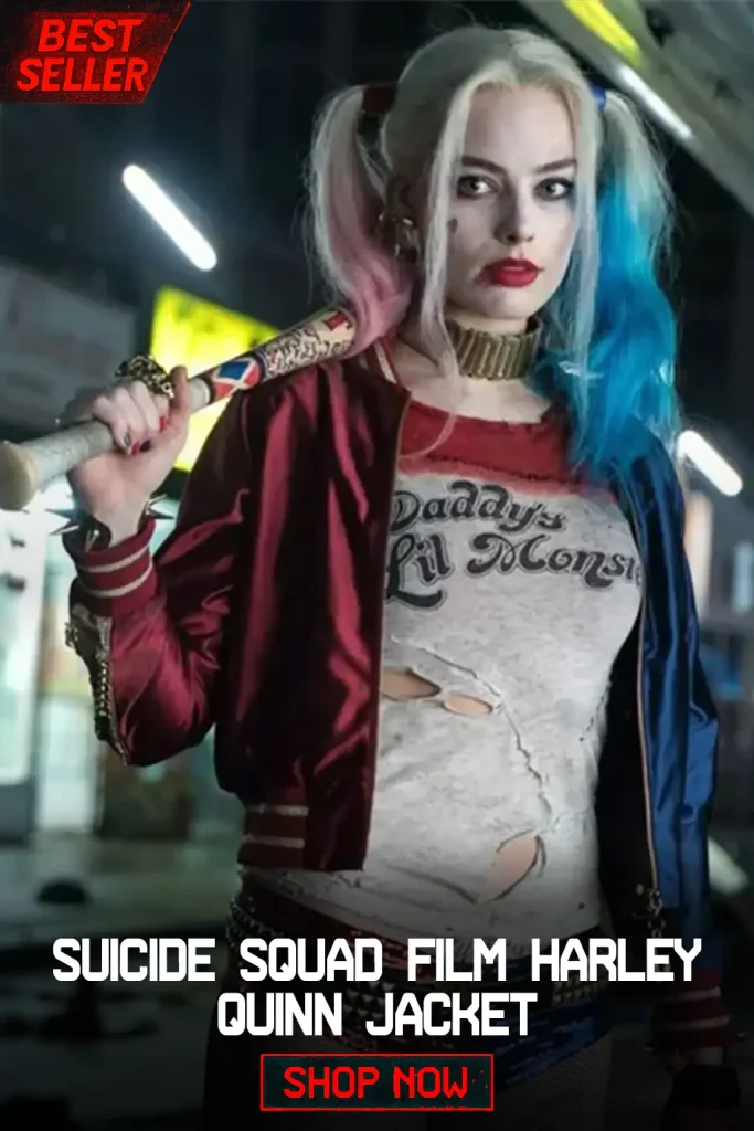 Suicide Squad Film Harley Quinn Jacket