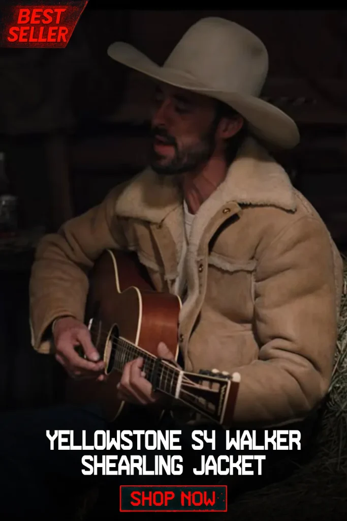 Yellowstone S4 Walker Shearling Jacket
