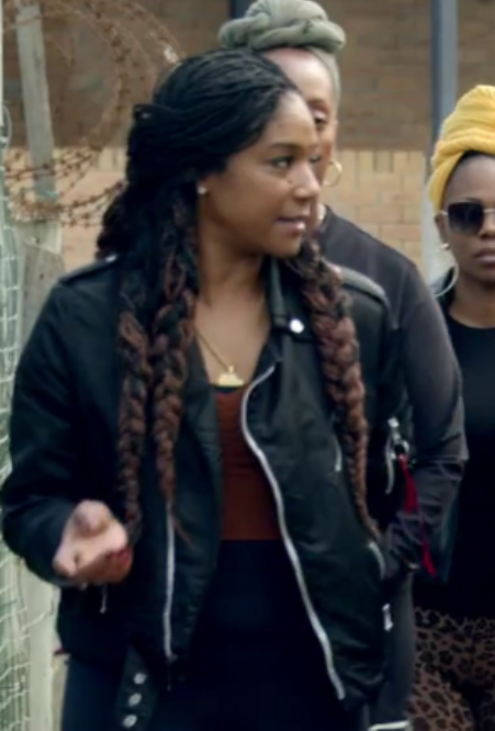 Tiffany Haddish Goes Off Season 01 Episode 02 Tiffany Haddish Outlaw Biker Jacket