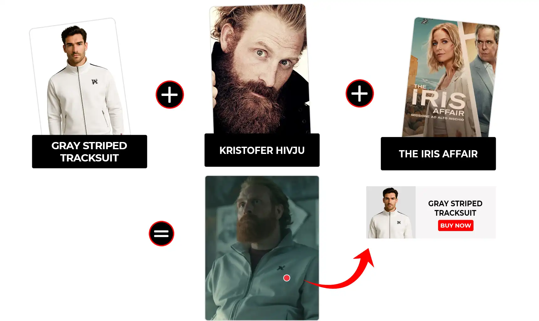 the iris affair s01 e06 kristofer hivju palm angels track jacket