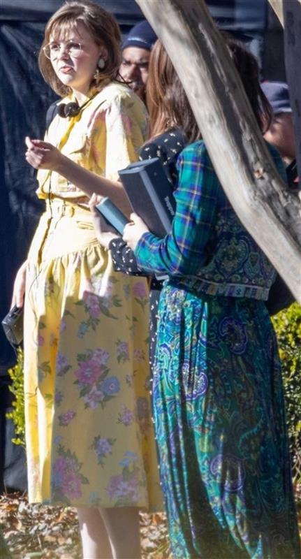 Stranger Things Season 5 Background Extra Cottage Core Skirt