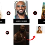 bel air s4 e08 adrian holmes brown fleece vest