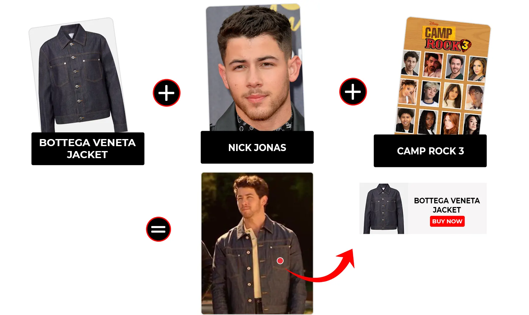 camp rock 3 movie nick jonas denim button up jacket