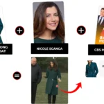 cbs mornings december 2025 nicole sganga teal blue coat