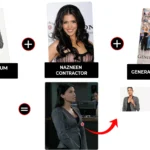 general hospital december 2025 nazneen contractor grey peplum jacket