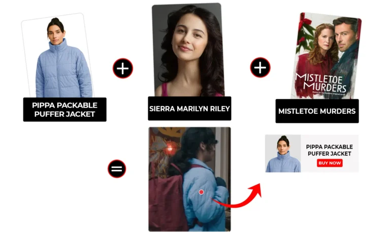 Mistletoe Murders Season 02 Episode 02 Sierra Marilyn Riley Pippa Packable Puffer Jacket