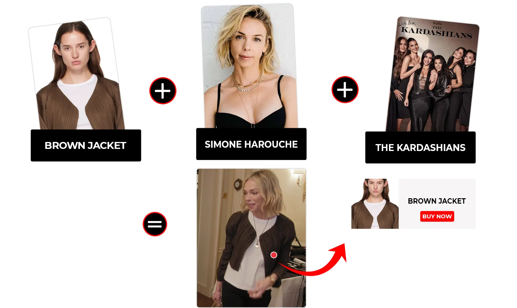 the kardashians s07 e07 simone harouche brown cardigan