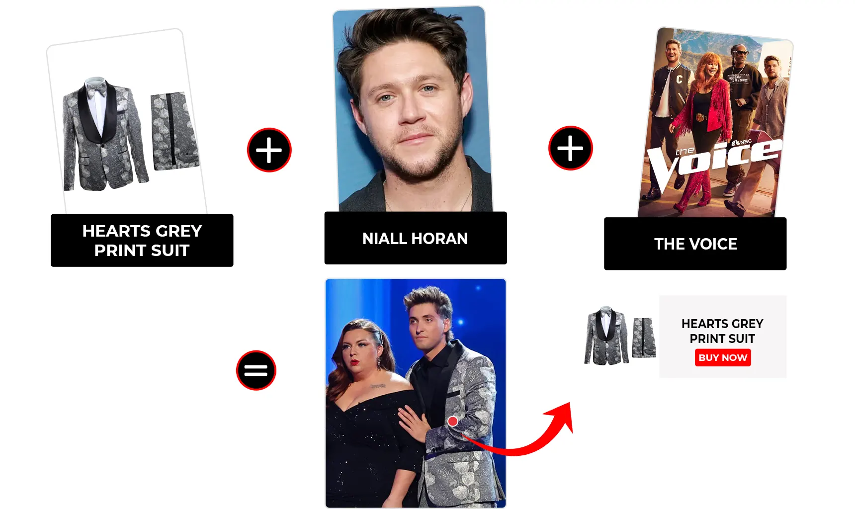 the voice season 28 episode 18 dek of hearts grey printed suit