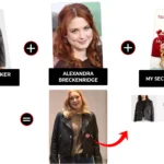 my secret santa alexandra breckenridge leather biker jacket