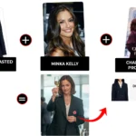 champagne problems minka kelly double breasted blazer