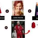 elsbeth season 03 episode 10 carrie preston patchwork trench coat