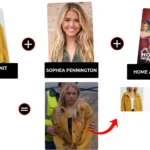home and away january 2026 sophea pennington yellow knit jacket
