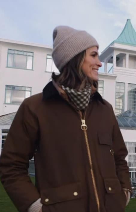 The Today Show December 2025 Molly Hunter Brown Barn Jacket
