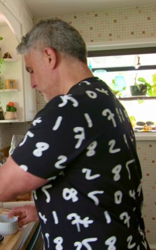 The Valley Persian Style Season 01 Episode 02 Reza Farahan Number Print T Shirt