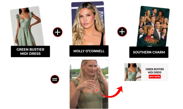 southern charm s11 e07 molly oconnell bustier midi dress