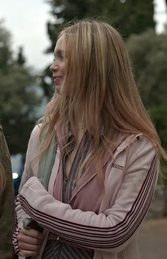 Girl Taken Season 01 Tallulah Evans Pink Track Jacket