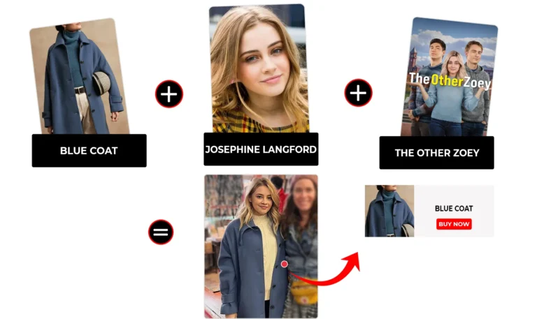 the other zoey josephine langford blue wool coat