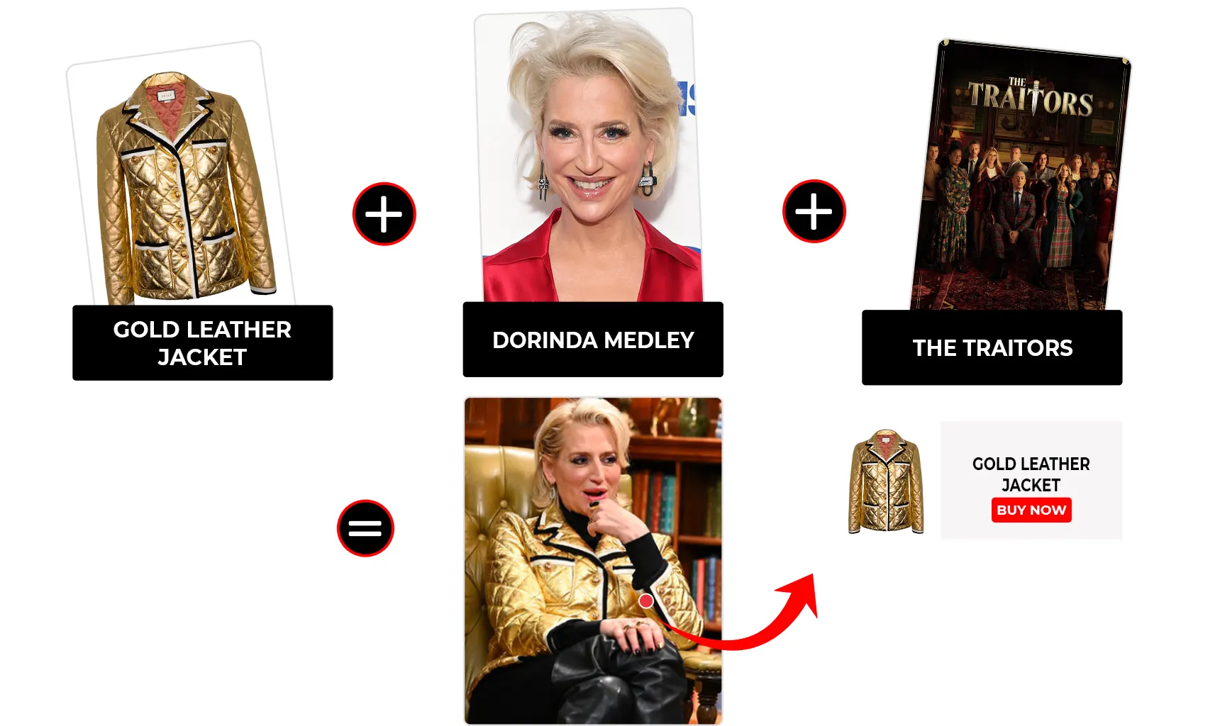 the traitors us season 04 episode 01 dorinda medley gold quilted jacket