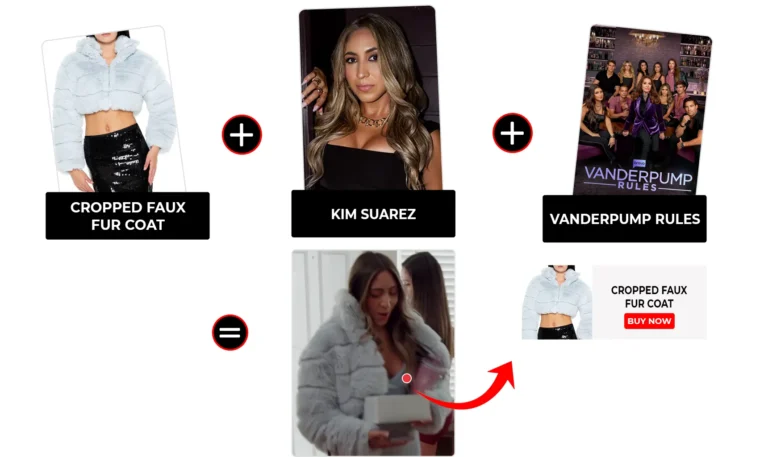 Vanderpump Rules Season 12 Episode 04 Kim Suarez Blue Cropped Fur Jacket