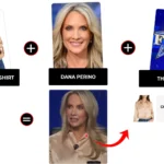 the five january 2026 dana perino gold satin shirt